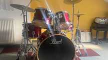 Cicha perkusja Pearl Export z talerzami Zildjian Low Volume