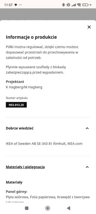 Regał na książki IKEA Brimnes