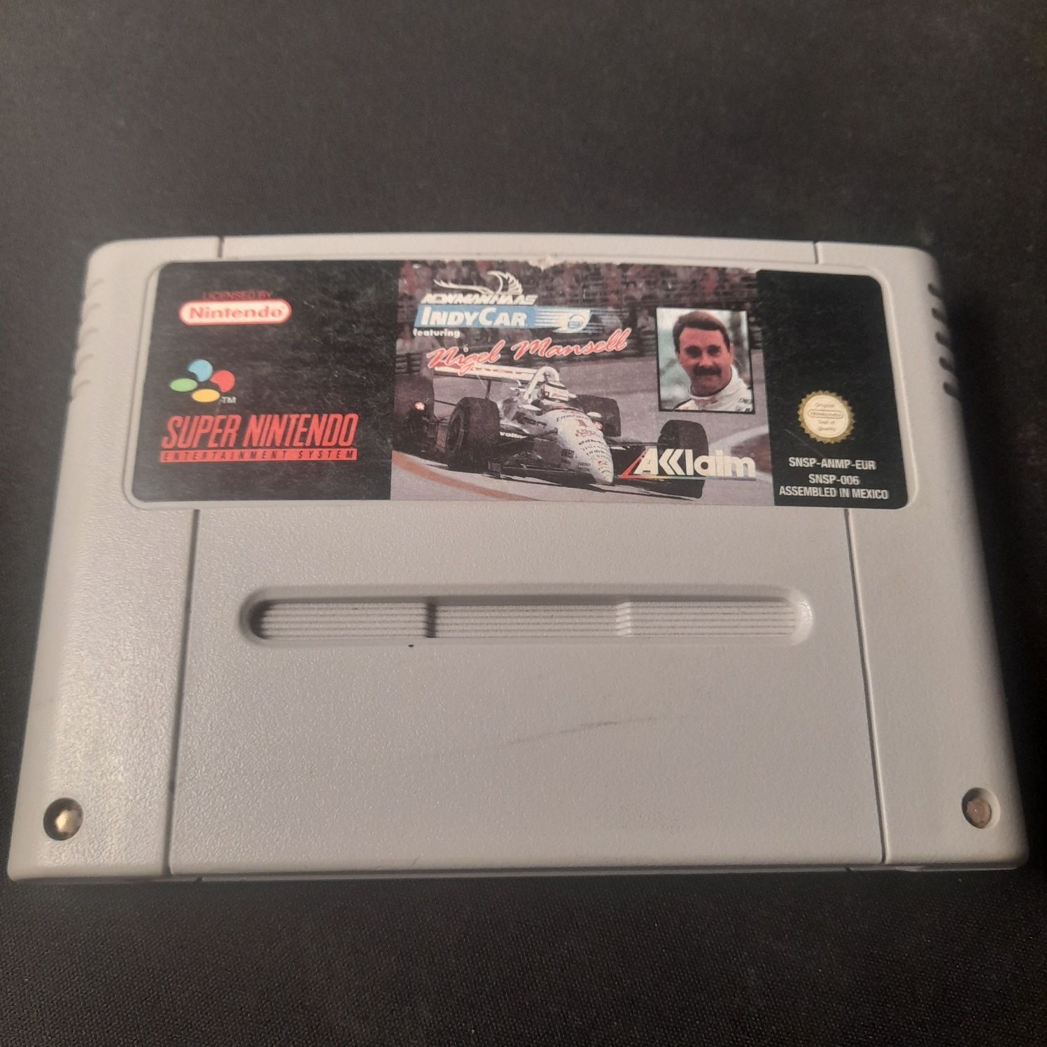 Indy Car Nigel Mansell para Super Nintendo