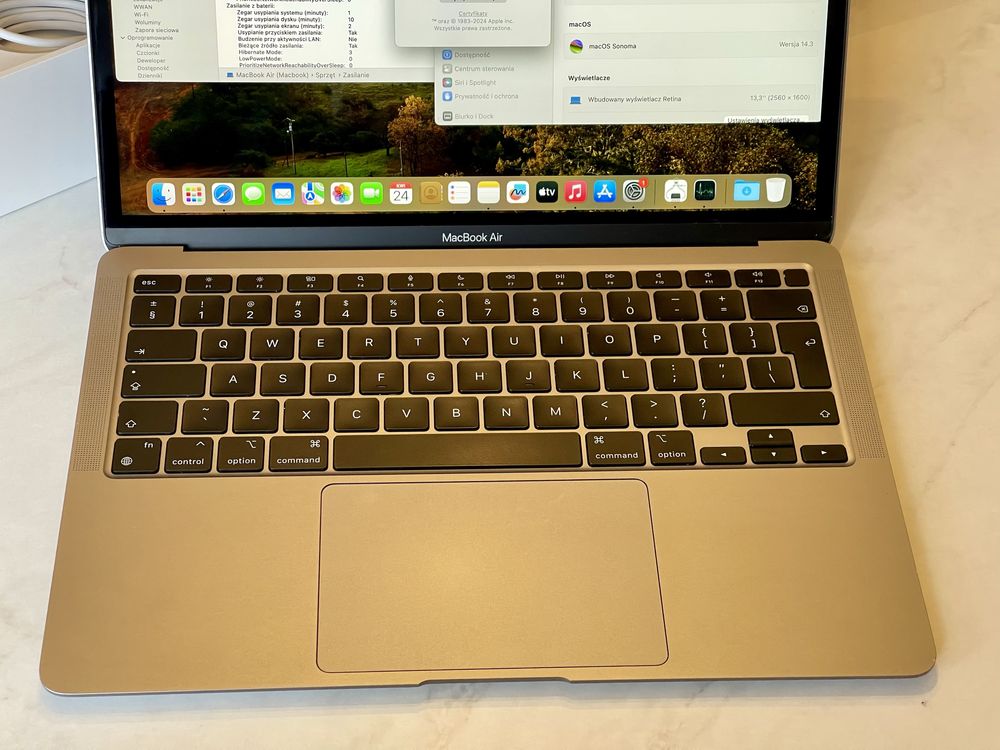 MacBook Air M1 Space Grey komplet