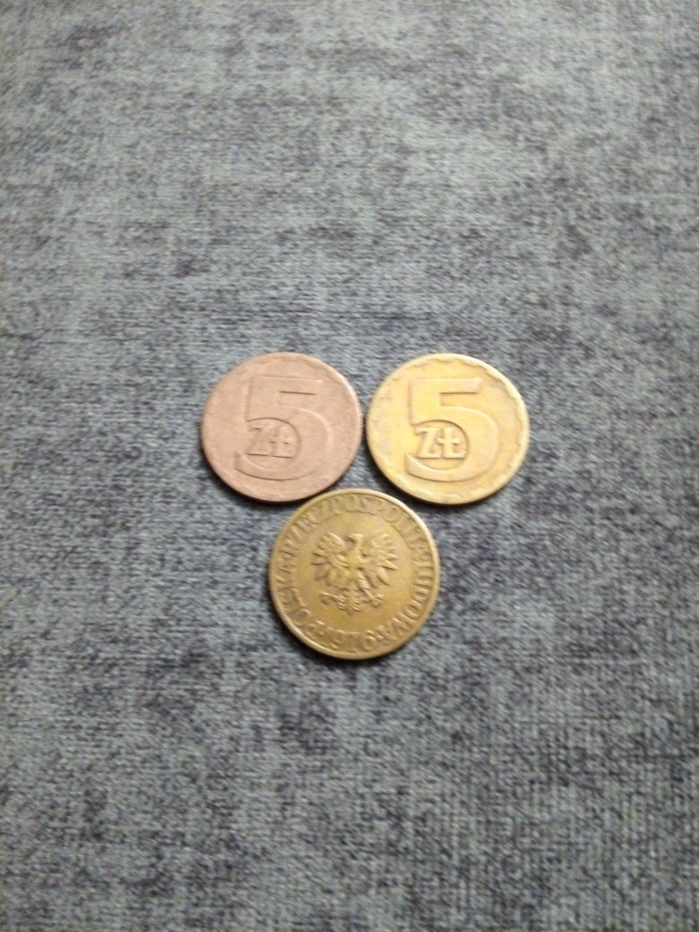 Moneta 5 zł rok. 1976