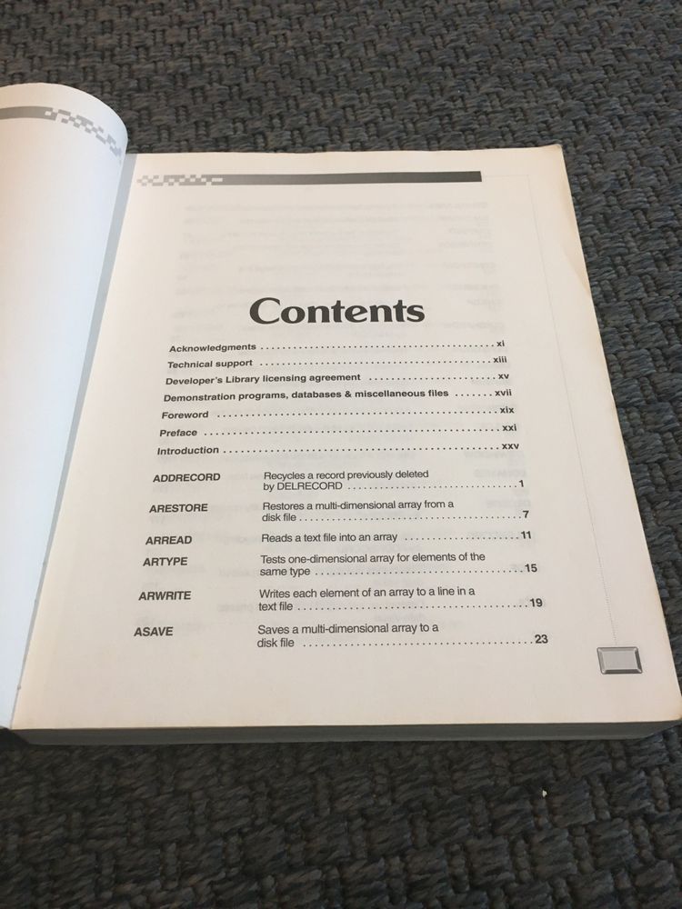 CA - Clipper Developer’s Library
