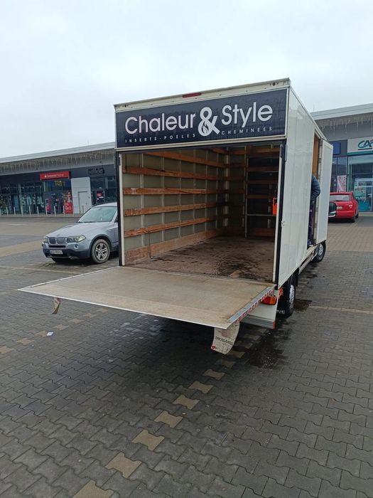 Kontener zabudowa z windą Jumper Boxer Ducato