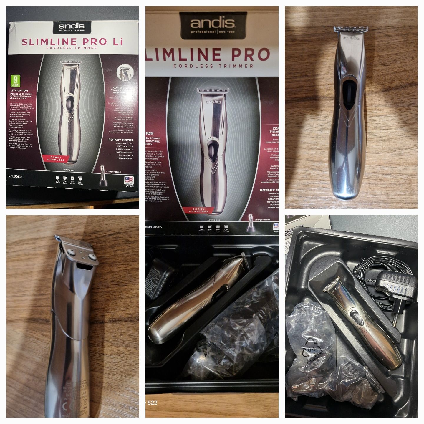 Машинка для стрижки Gamma+ Boosted та Kamei Hair Clipper, тример Andis