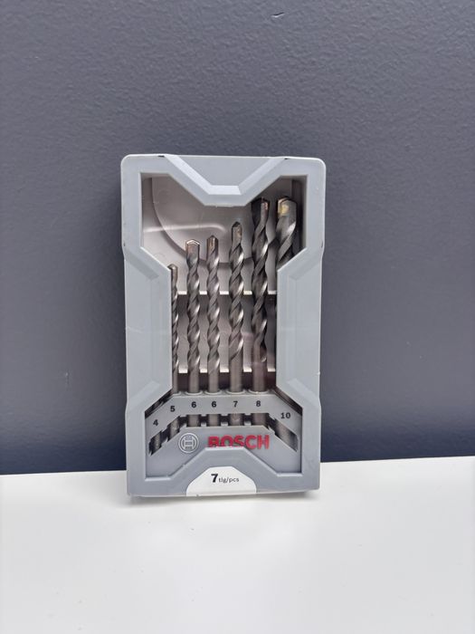 Bosch Zestaw wierteł Silver Percussion 4/5/6/6/7/8/10mm