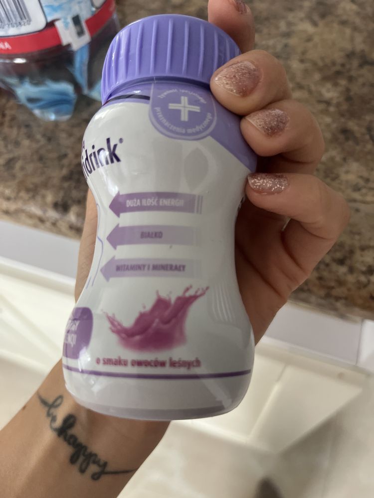 Nutricia nutridrink owoce leśne czekolada 2 sztuki dobry termin