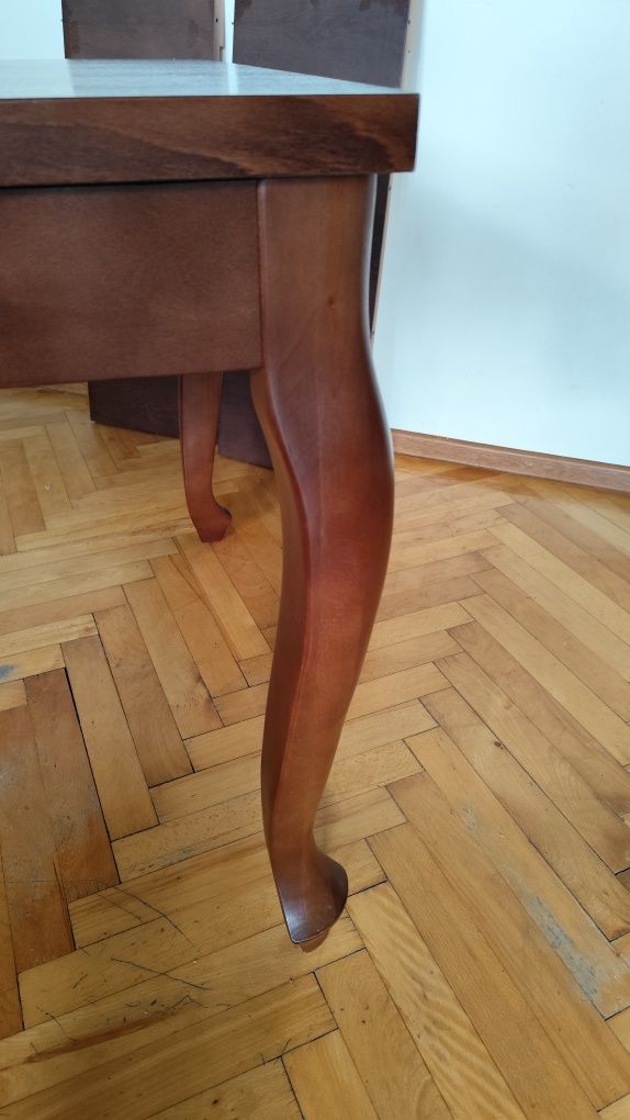 Drewniany stół ciemny orzech