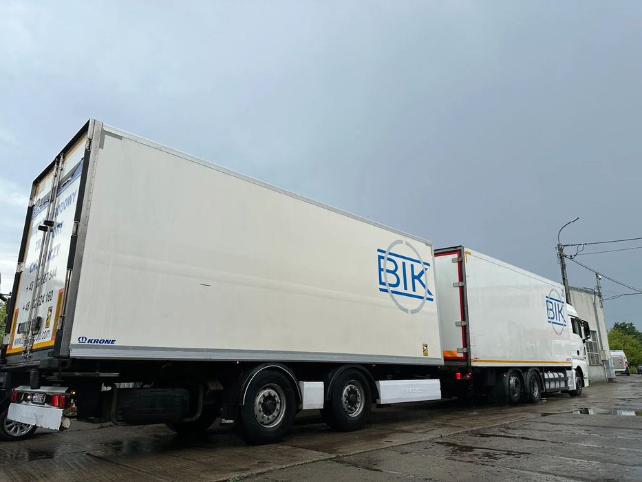 MAN TGX 26.400  MAN TGX 26.400 CHŁODNIA SCHMITZ Carrier Zestaw+Przyczepa