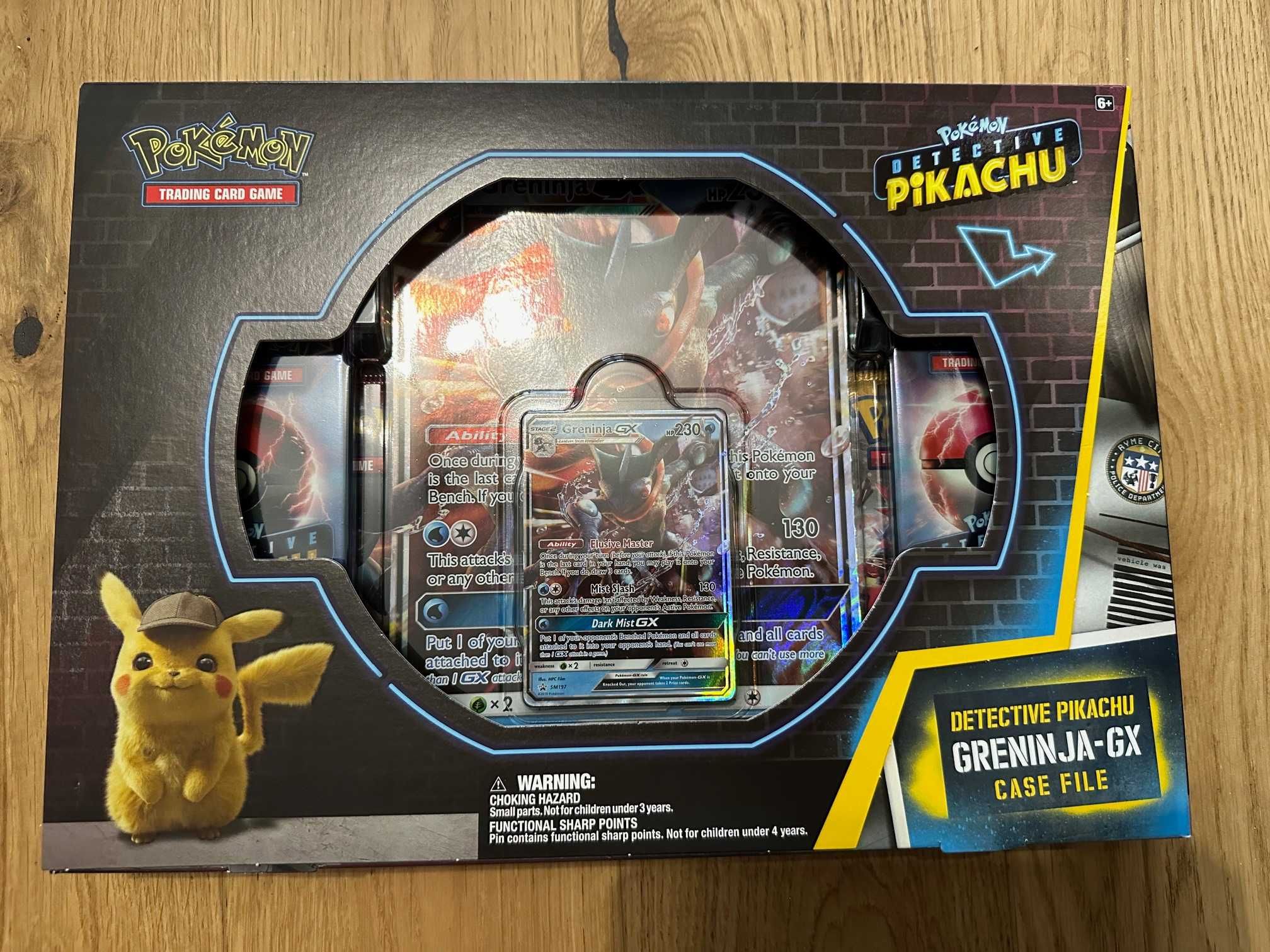 Detective Pikachu Greninja GX