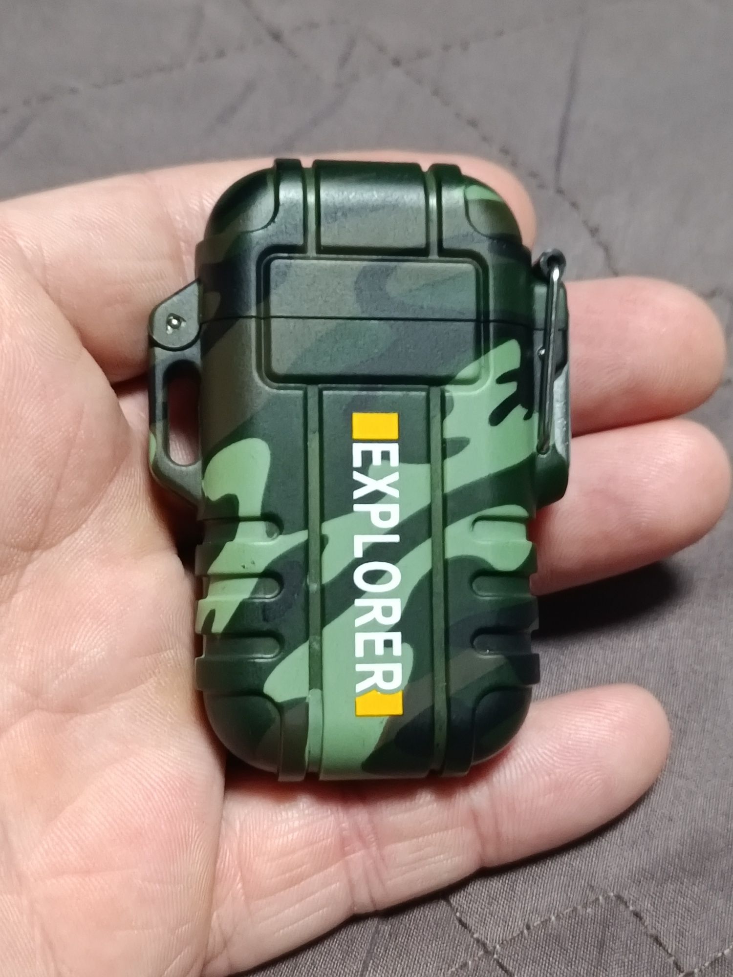 Explorer USB запальничка з подвійною дугою.