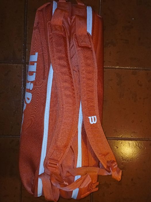 Saco de ténis Wilson super tour x6 vermelho
4