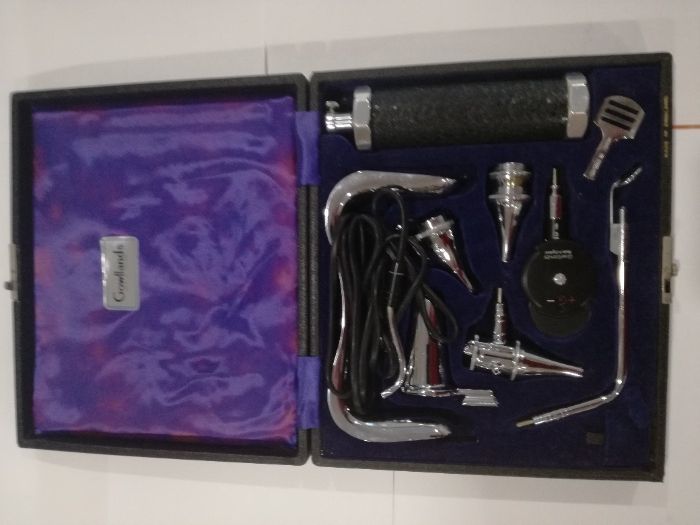 Conjunto Diagnóstico Oftalmoscópio Otoscópio (Vintage) Marca Gowllands