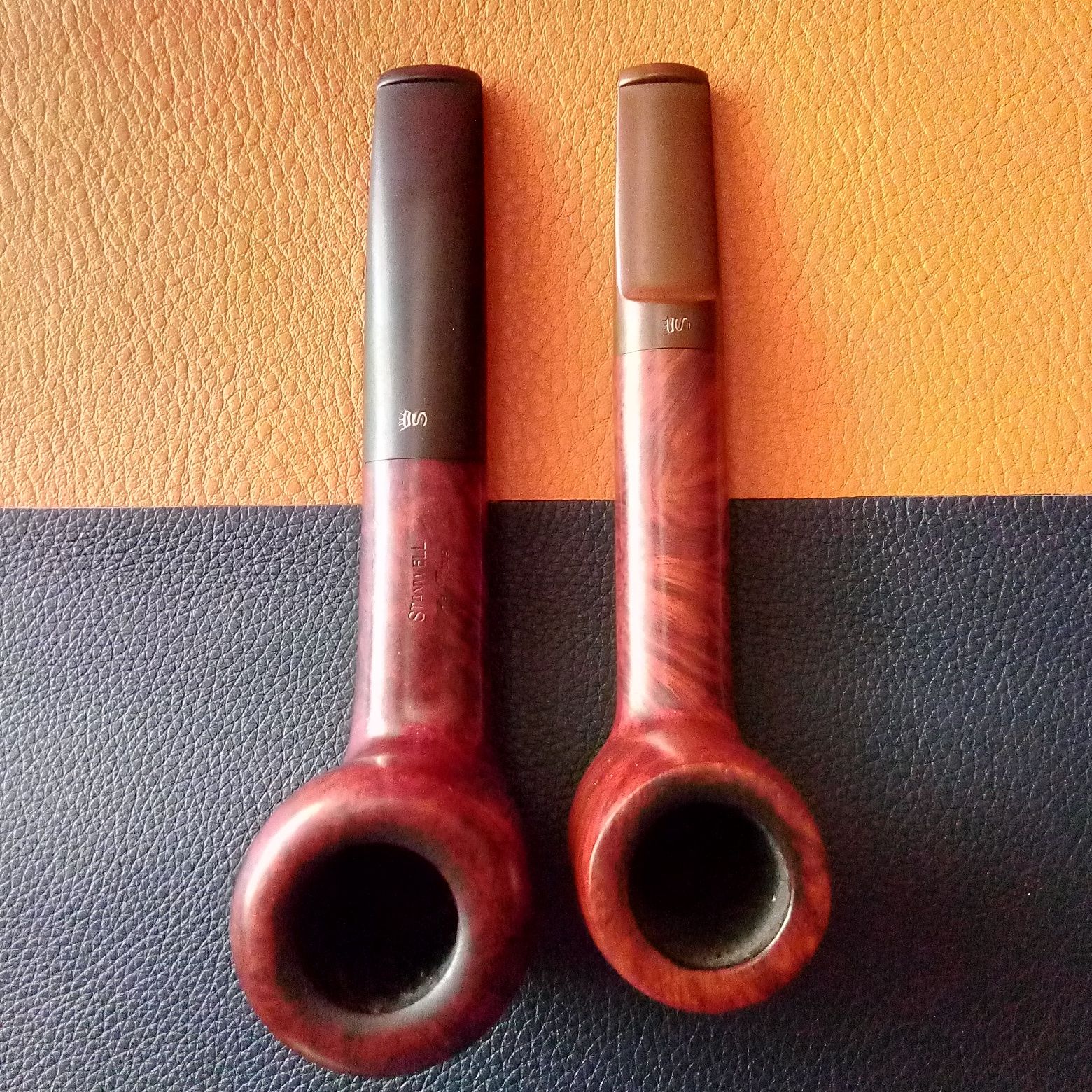 STANWELL de Luxe, dois cachimbos dinamarqueses