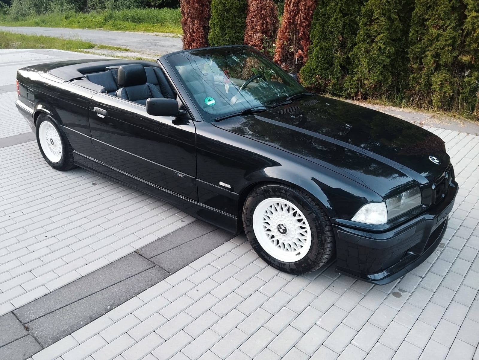 BMW E36 Cabrio 318i bbs dach full automat gwint