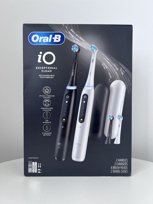 Набір 2 шт. електрична зубна щітка Oral-b iO Duo Pack Series 2 5 6 7 9