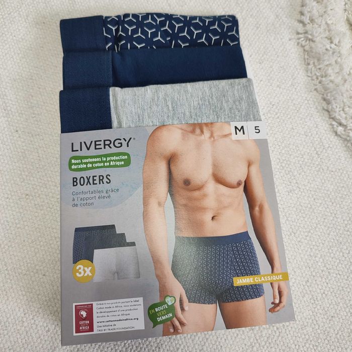 Труси боксери чоловічі livergy (набір 3 шт)