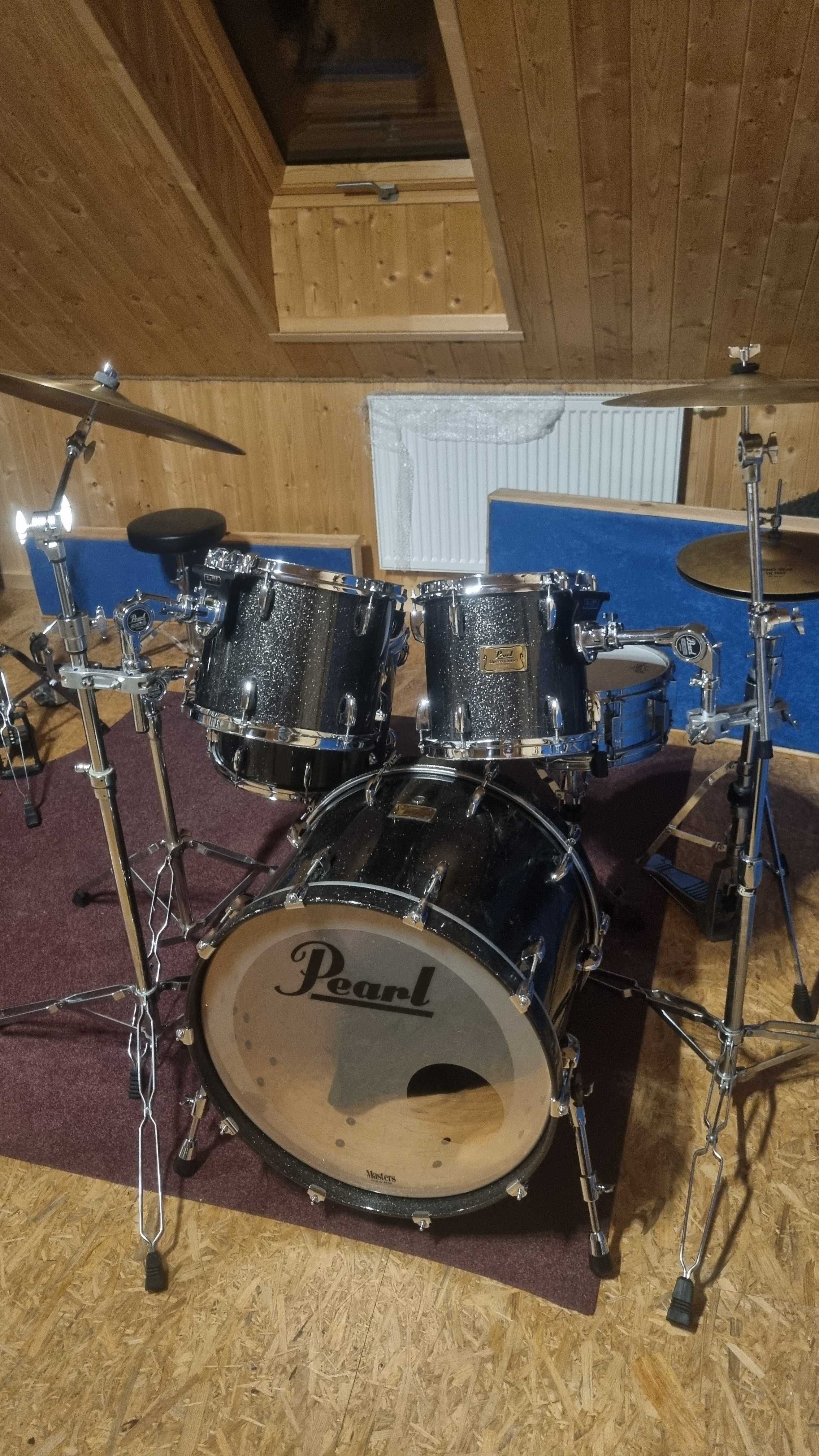 Pearl Master Custom-Japan, statywy, werbel,talerze b20 ZILDIJAN Avedis