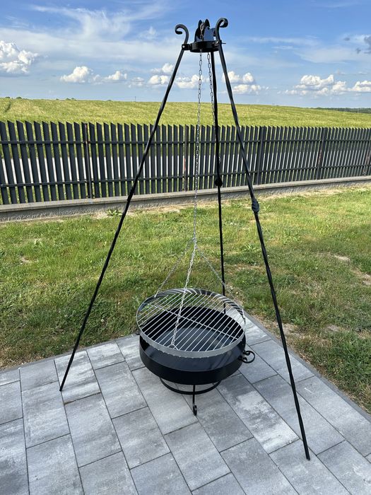 Grill trójnóg ogrodowy palenisko PRODUCENT gril 60 cm
