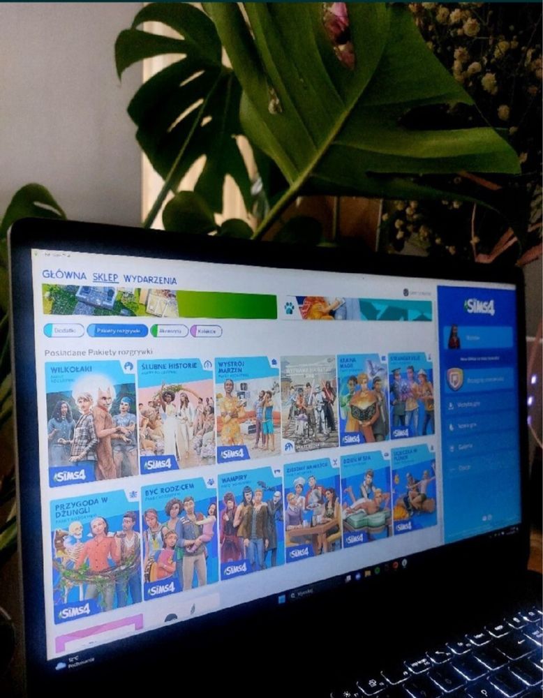 The Sims 4 Wszystkie dodatki zestaw (Czar Natury dostepny!)