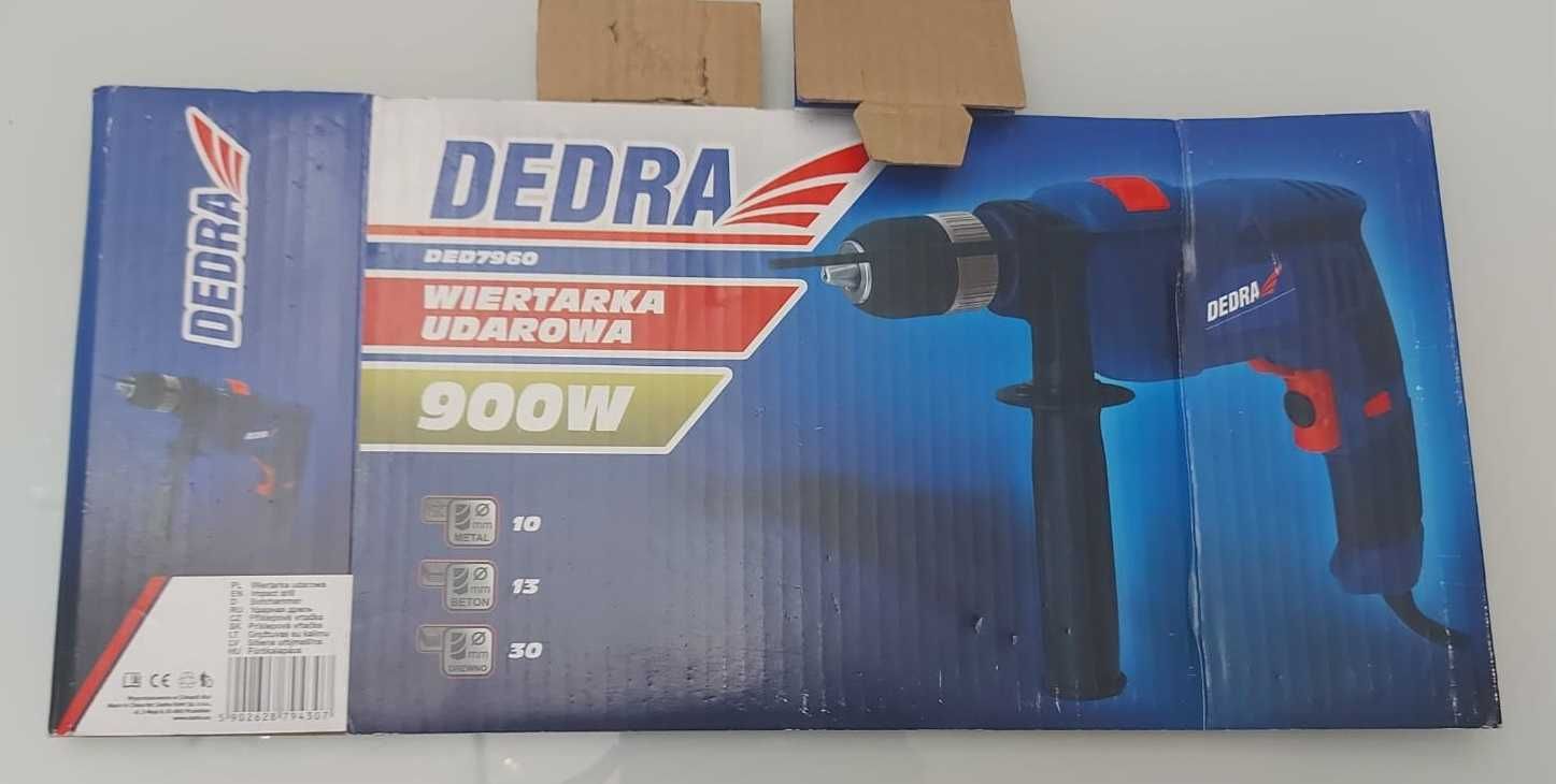 NOWA! wiertarka udarowa Dedra 900 W wraz z walizką