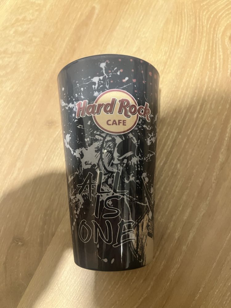Hard Rock Cafe szklanka do piwa (ok 450 ml)