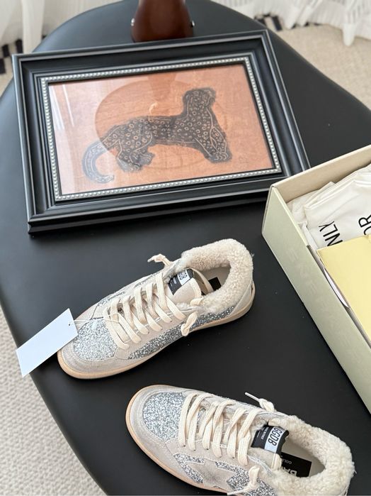 Кеди Golden Goose утеплені з хутром преміум якість розмір 37, 38,39 40