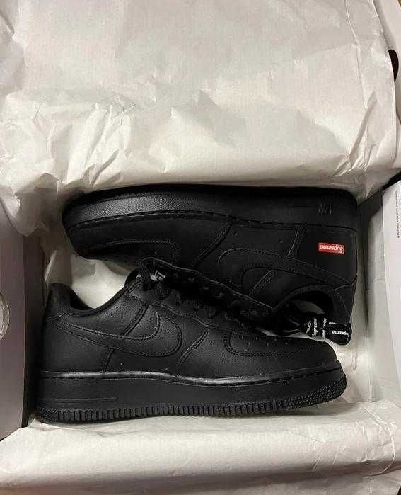 Nike Air Force 1 Low Supreme Black 40