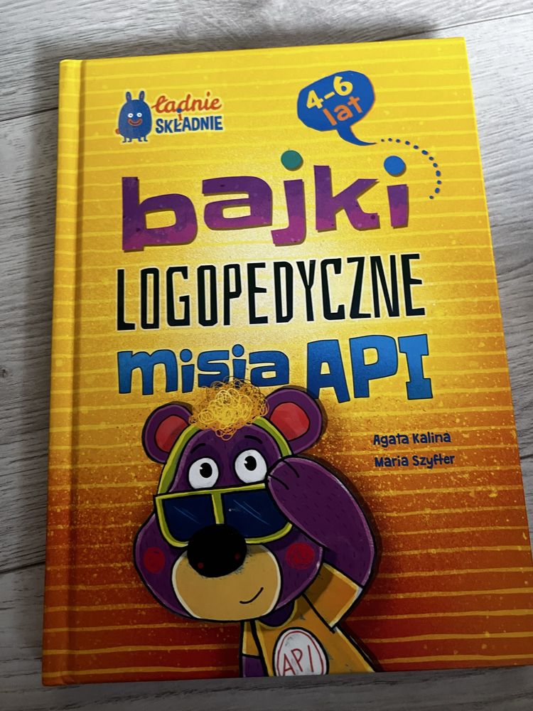 Bajki logopedyczne Misia Api