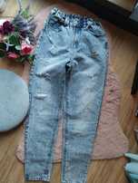 Nowe jeansy 164 dziewczyna