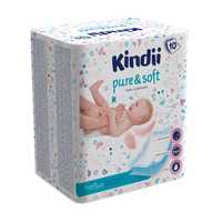 Детские одноразовые пелёнки Cleanic Kindii Pure & Soft 10 шт