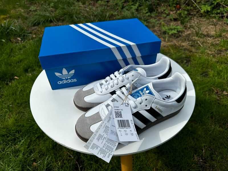 *NoweAdidas_Samba_OG_CloudWhite_CoreBlack*Moda.