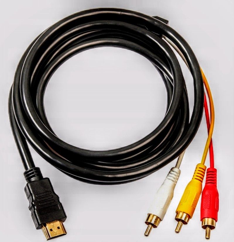AUDIO Kabel HDMII do 3RCA 1.5M