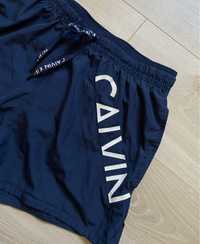 Шорти Calvin Klein Swim Core Diagonal пляжні розмір S