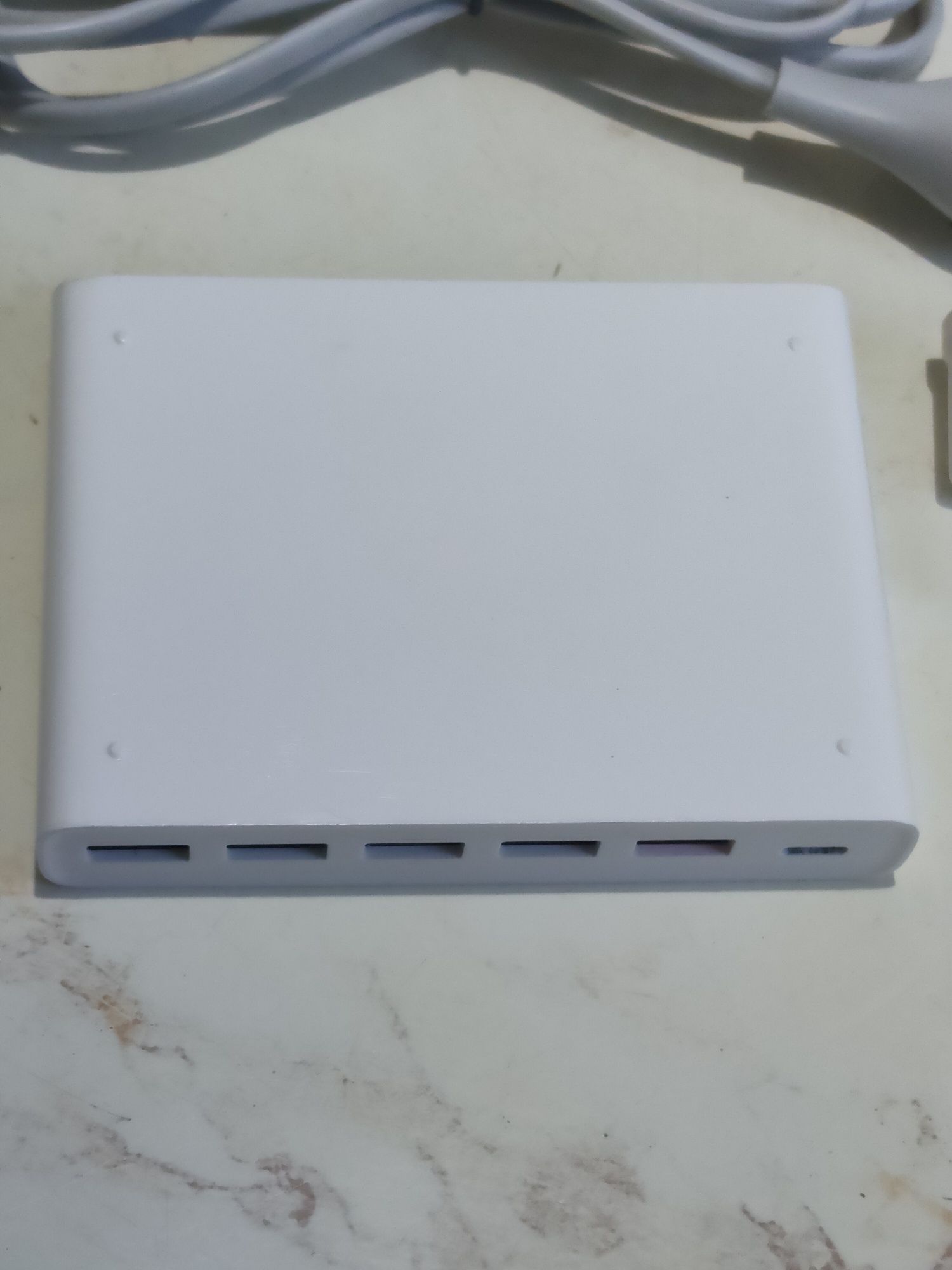 Mi USB Multiple Hub 60W Fast Charger 6 port White (CDQ06ZM)