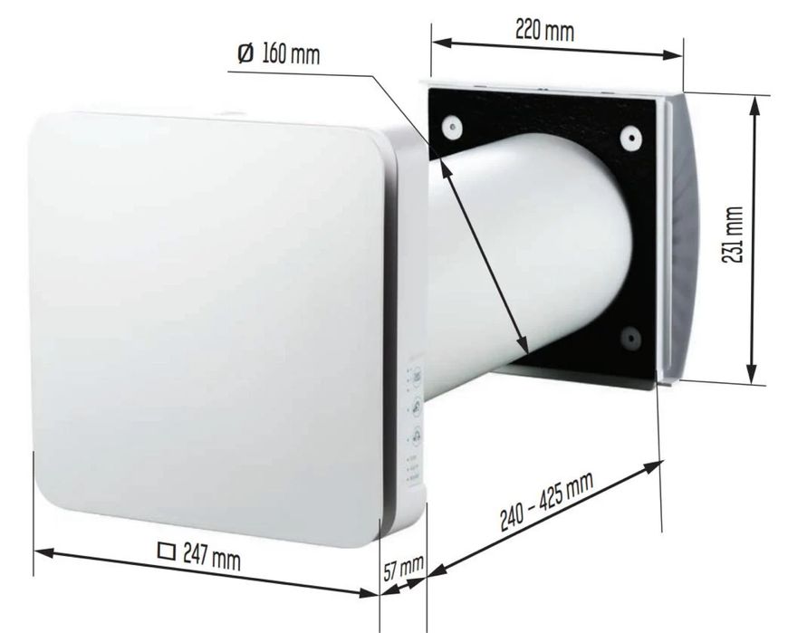 Рекуператор провітрювач Вентс Твінфреш Атмо Wi-Fi