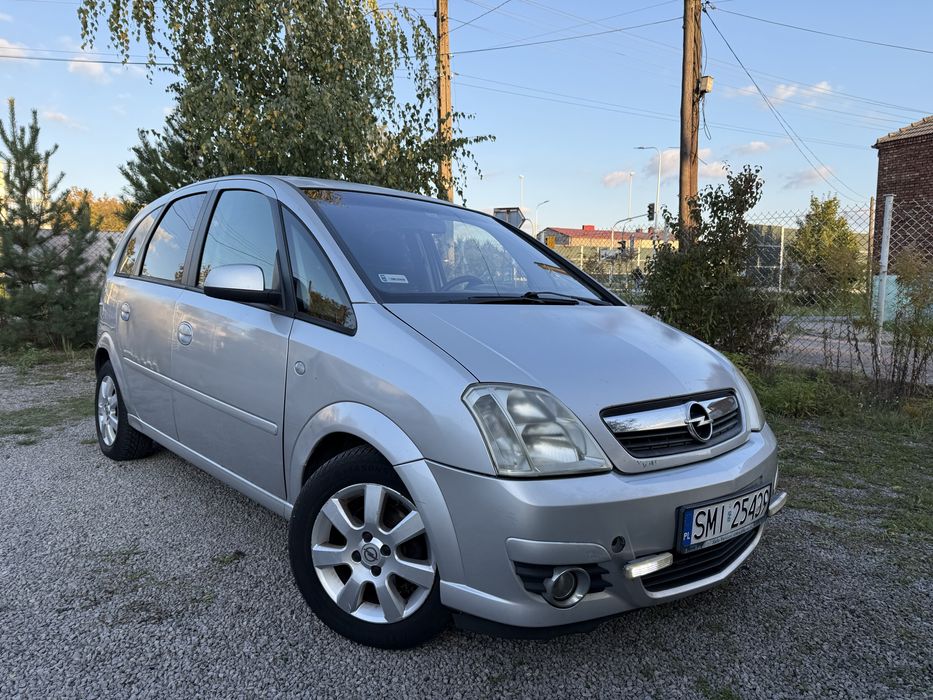 OPEL MERIVA A LIFT 1.4 LPG 90KM 2006r Zdrowa Alufelgi Gaz KLIMATYZACJA