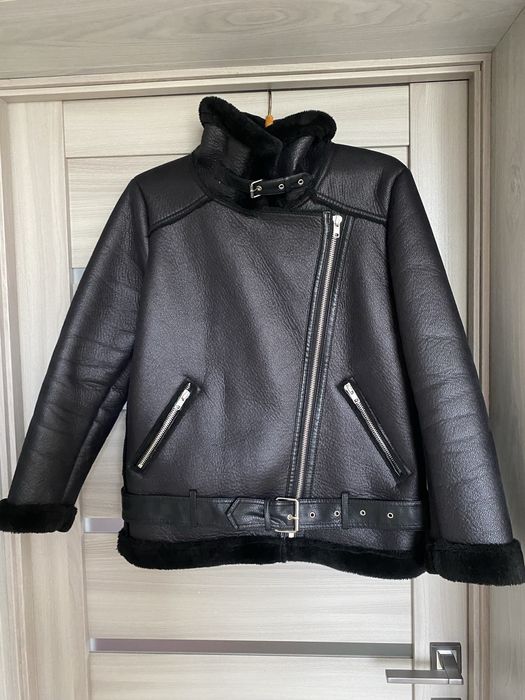 Дублянка з екошкіри в стилі Zara