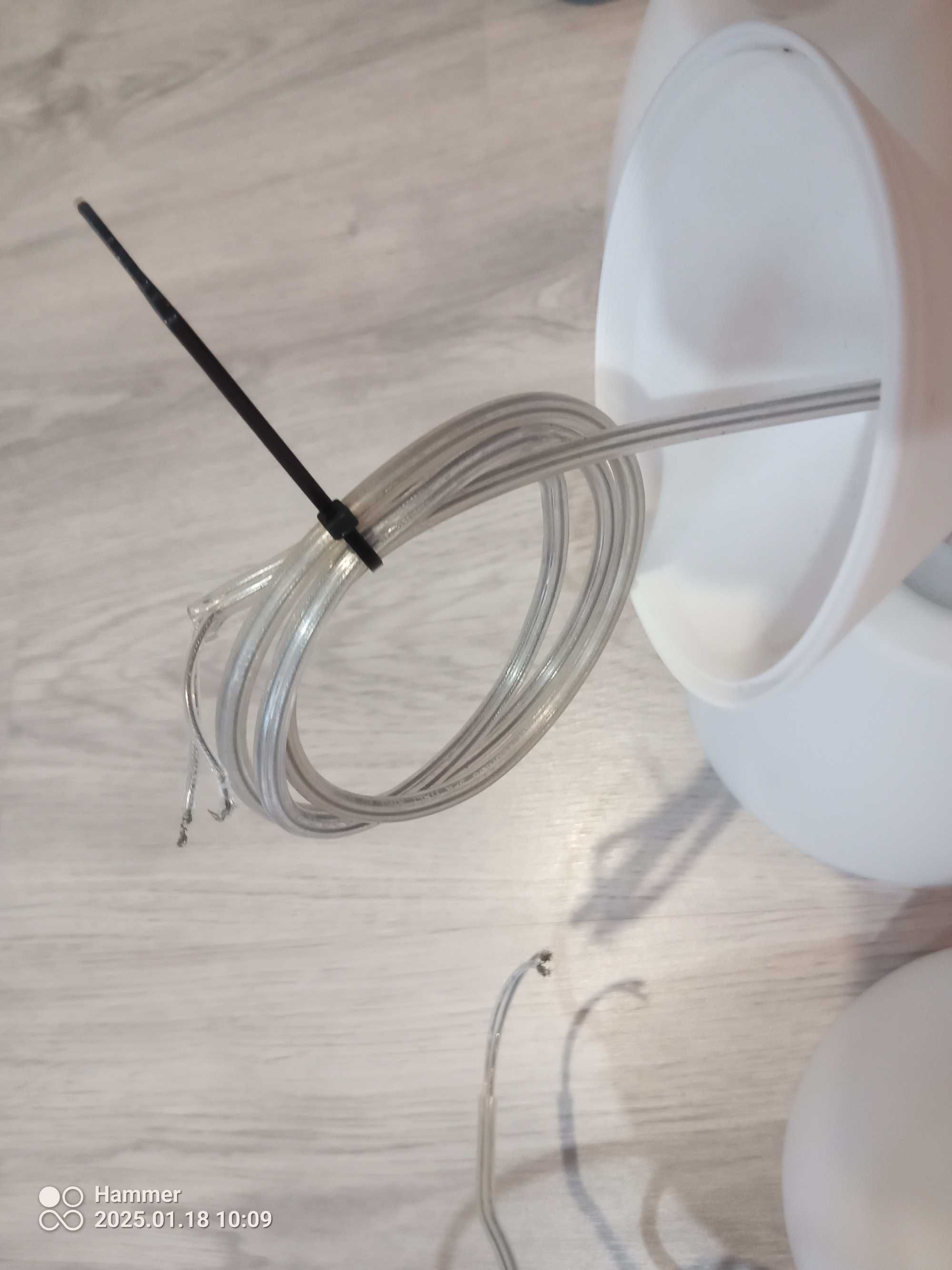 2 Lampy wiszące klosz gratis