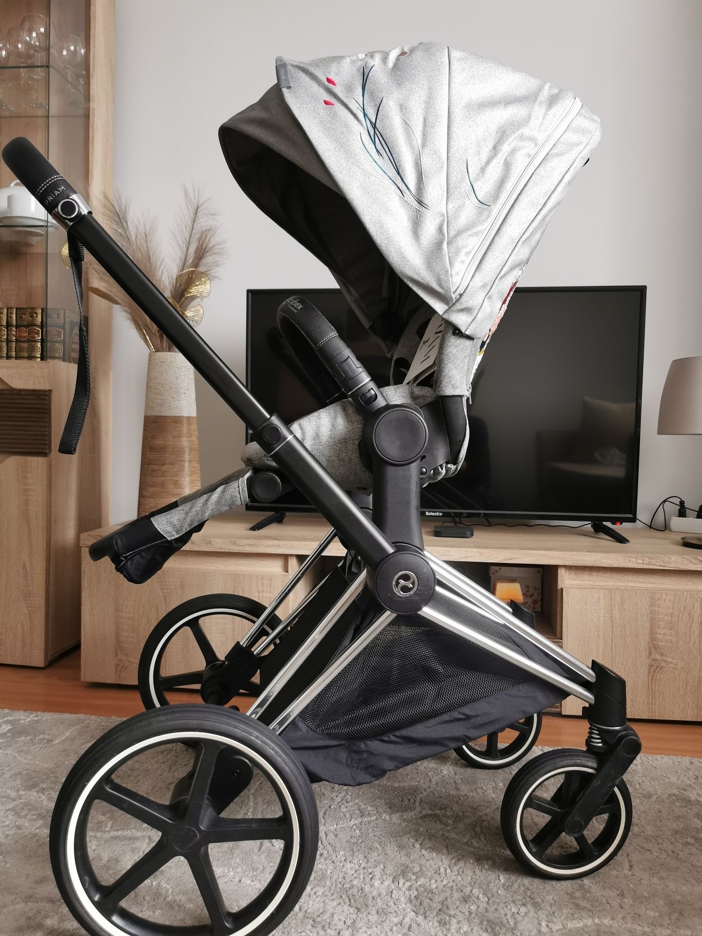 Wózek spacerowy spacerówka Cybex Priam Koi Crystallized gwarancja