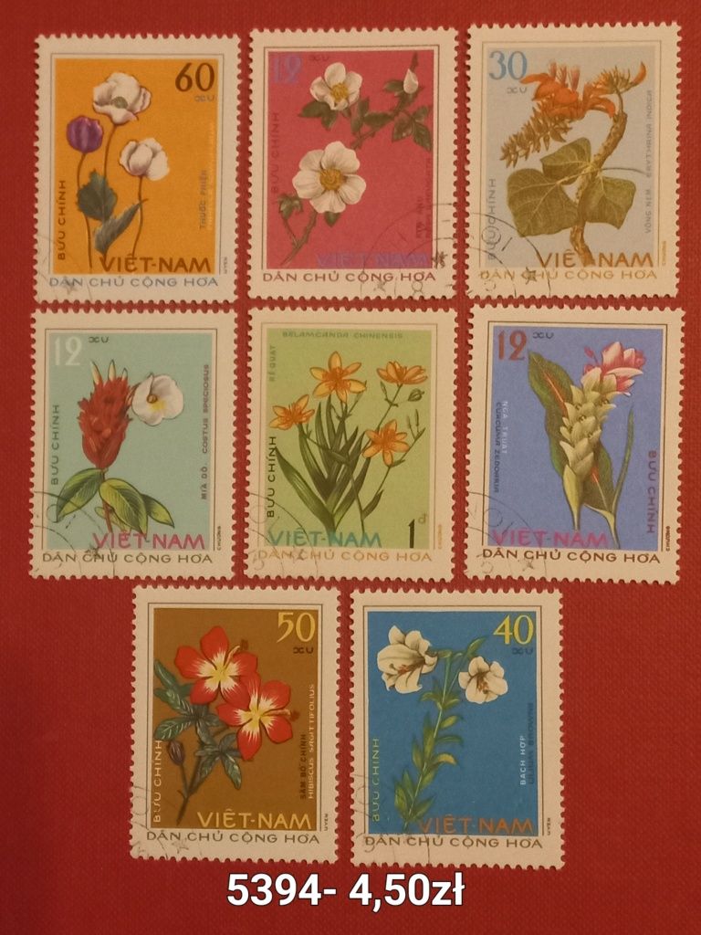 Znaczki pocztowe- fauna/Wietnam 1