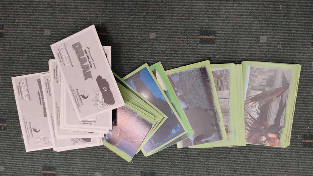 86 cromos Drachenzahmen