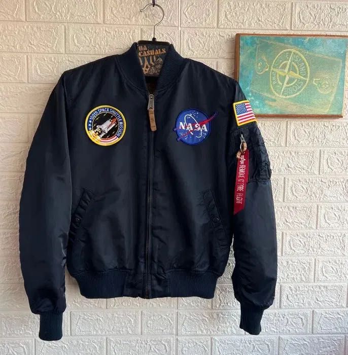 Бомбер Alpha Industries x Nasa рМ
