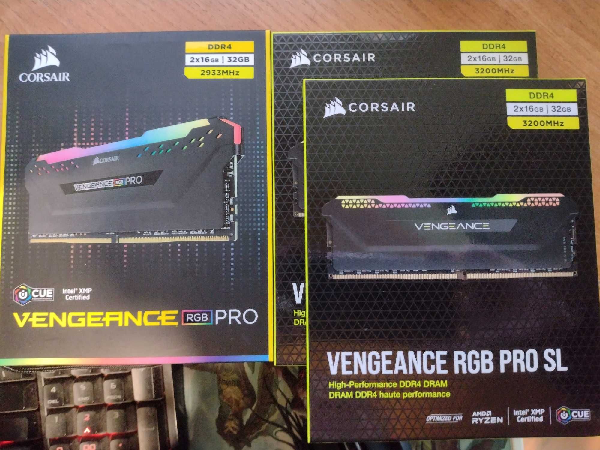 Corsair Vengeance RGB PRO 1x16GB 3200MHz NOWE DDR4 ZAMIANA 32GB Opis