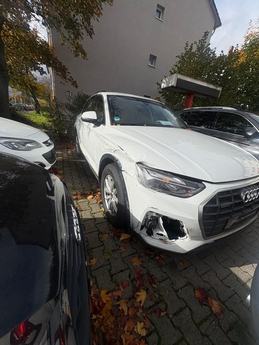 Zderzak  maska  lampy Q5