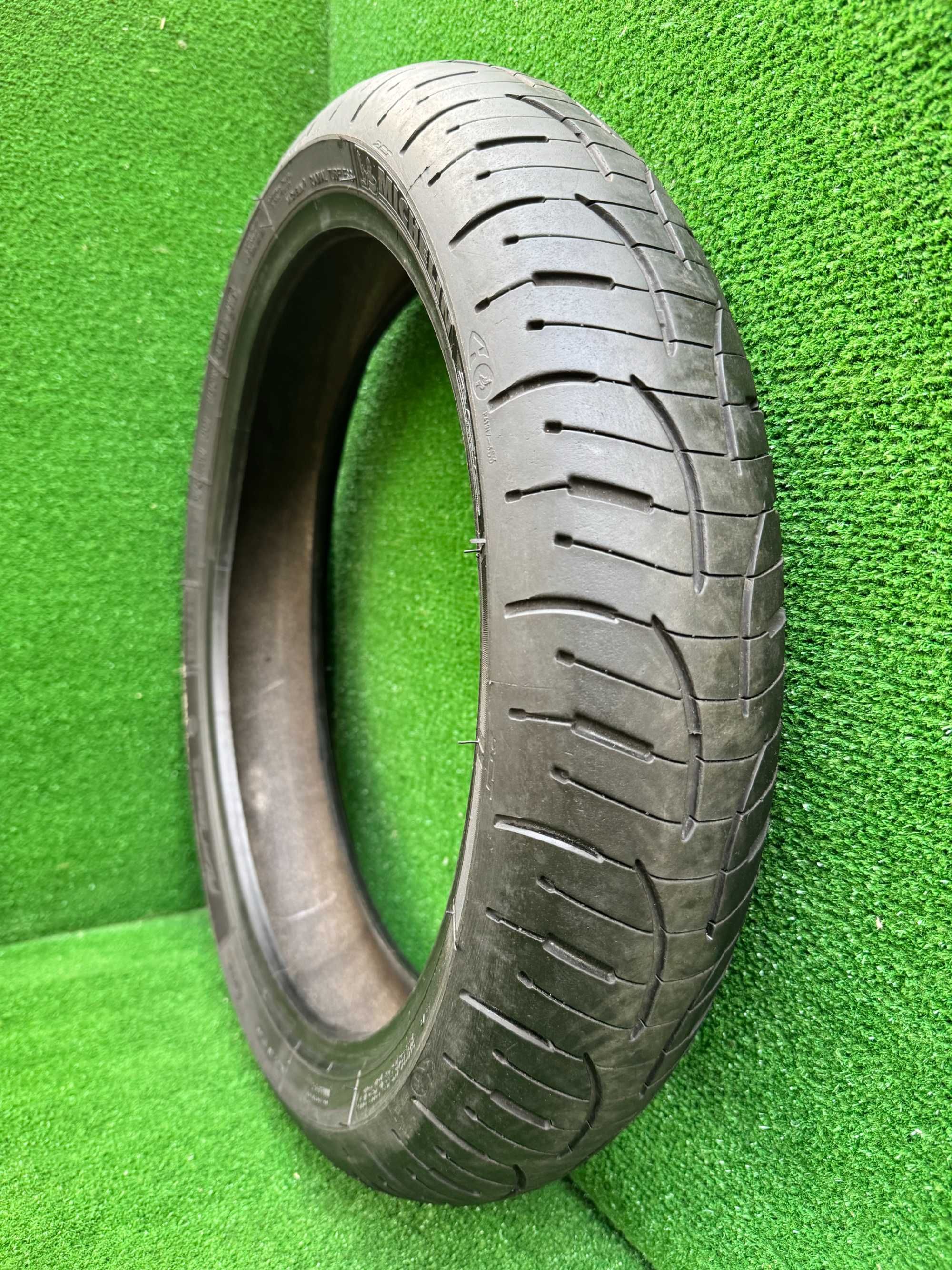 120/70/17 michelin pilot road 4 pneu usado mota