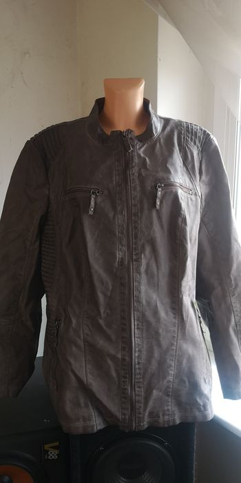Kurtka damska the outerwear c&a skóra beżowa rozm. 50/2XL