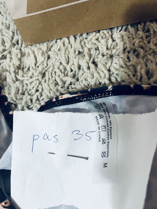 Majtki kapiekowe bikini damskie w panterke rozm M