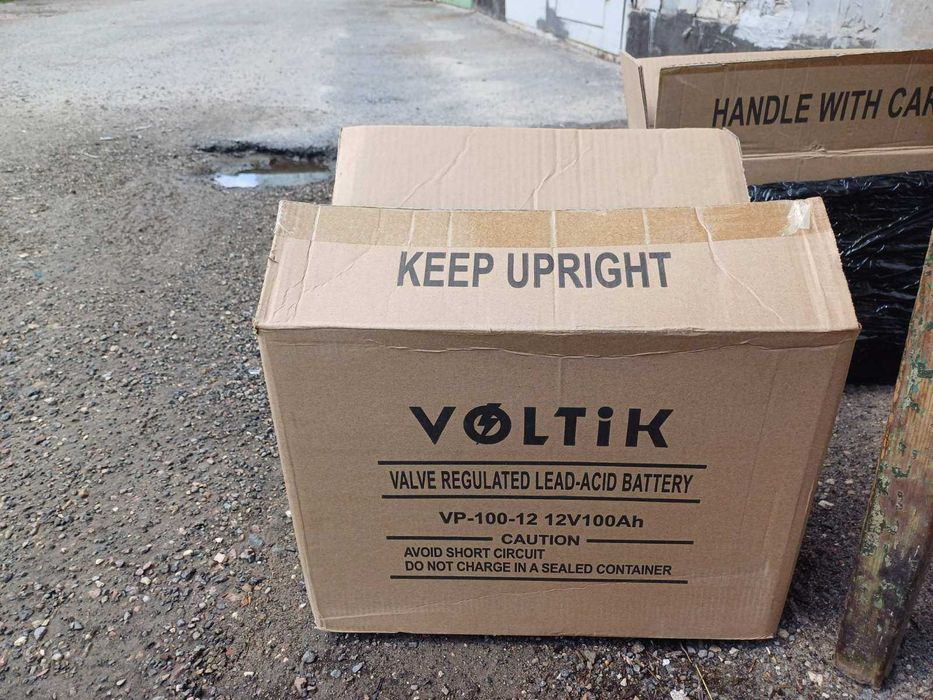 Акумулятор AGM 12V 100Ah VOLTIK