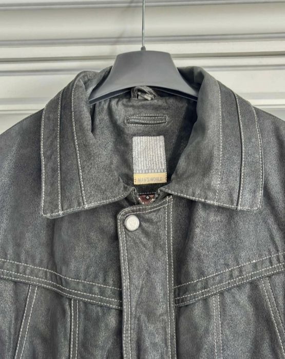 Męska Skóra Naturalna 56/58r.