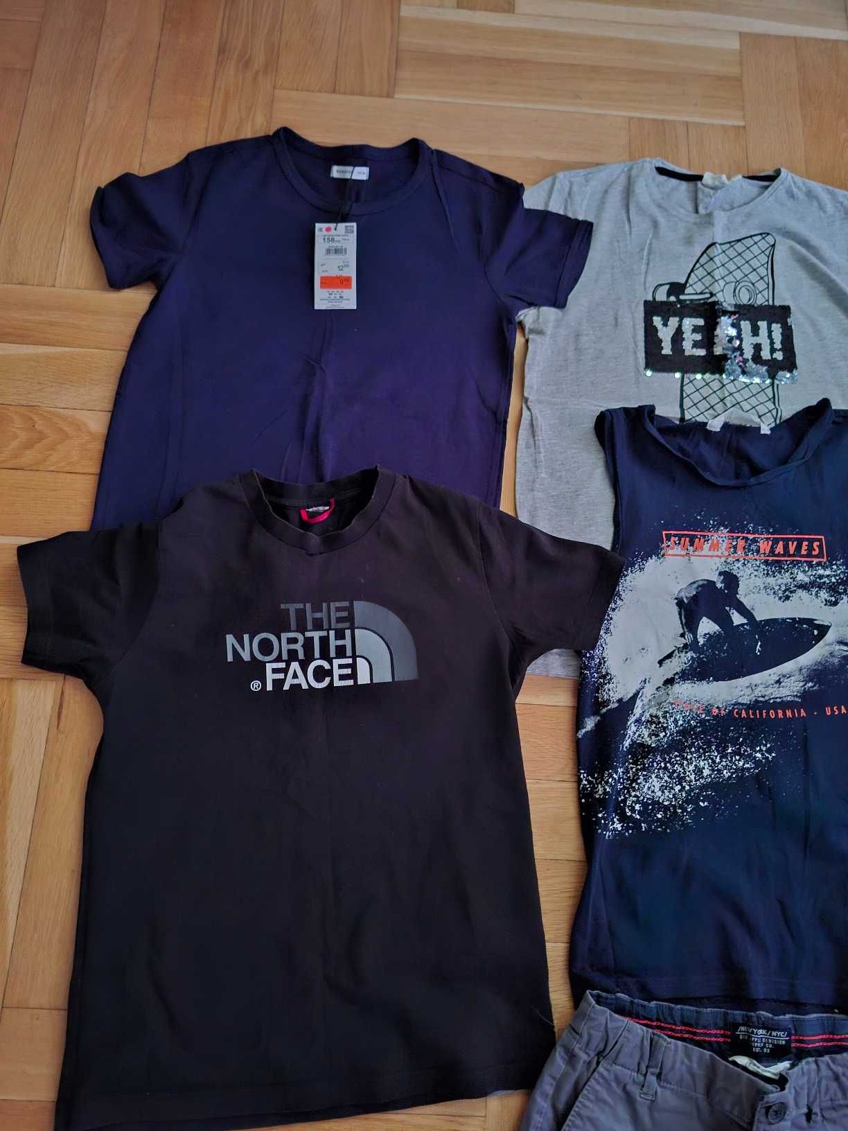 8 szt: Gant The North Face Hilfiger  H&M Reserved